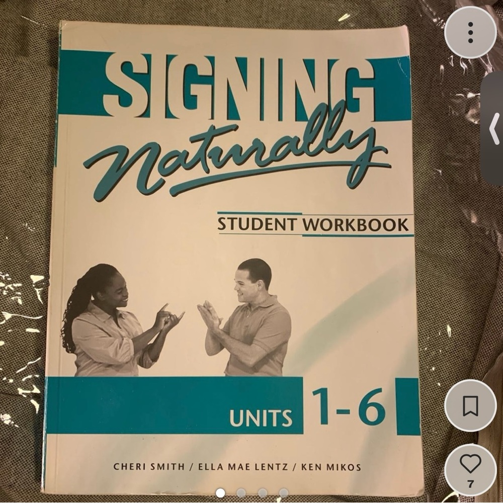 Naturally signing ASL Book!!